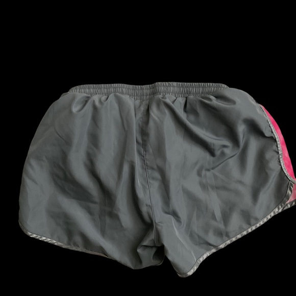 Pink By Victoria Secret Womans  XS Gray & Pink Lined Running Shorts - Picture 2 of 8
